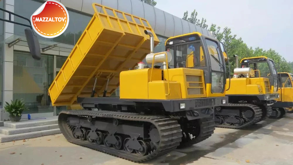 6 ton crawler dump truck mini truck multipurpose delivery truck various road conditions truck  SYCD60